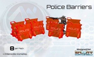 police barriers