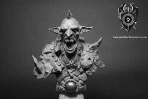 Goblin-Warrior-Bust
