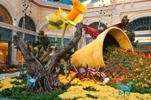 Bellagio in Las Vegas Unveils Whimsical Spring Wonderland. (PRNewsFoto/MGM Mirage)