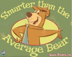 smarter than the average bear