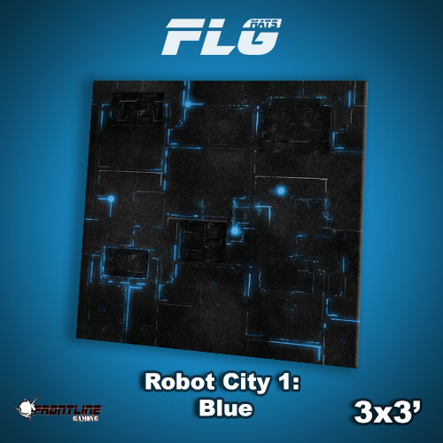 3x3 Robot City 1- Blue WC