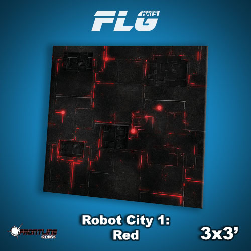 3x3 Robot City 1- Red WC