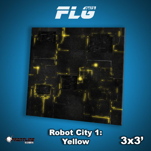 3x3 Robot City 1- Yellow WC