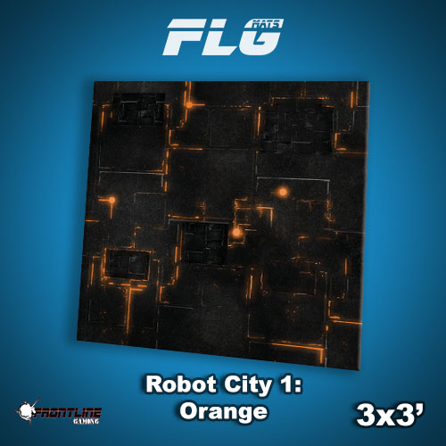 3x3 Robot City Orange WC