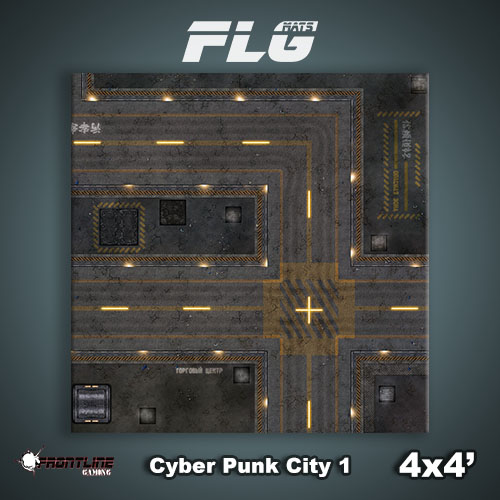 4x4 Cyber Punk City 1 WC