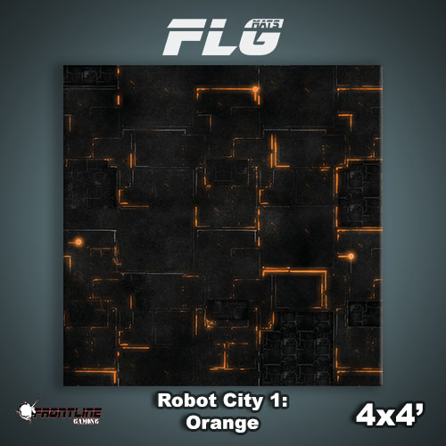 4x4 Robot City 1- Orange