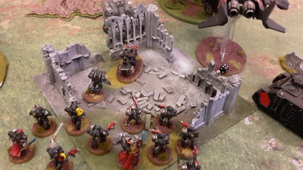 8th Edition Battle Report- 2000 pts Deathwatch vs Blood Angels