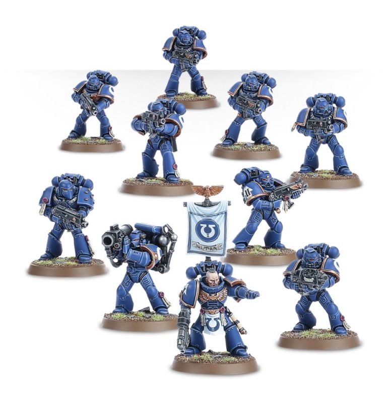 Space marine tactical squad обзор