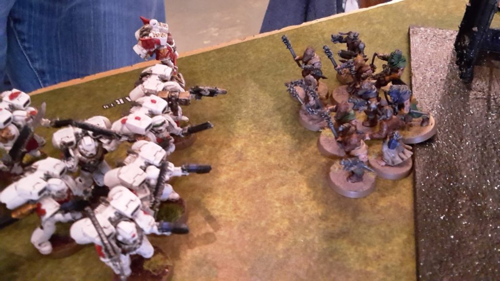 8th edition battle report White Scars vs Alpha Legion 26 Frontline Gaming