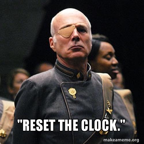 Reset The Clock: 2 Week Countdown to Danger -