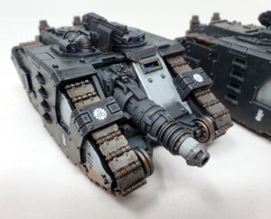 Completed Commission: Iron Hands Tanks