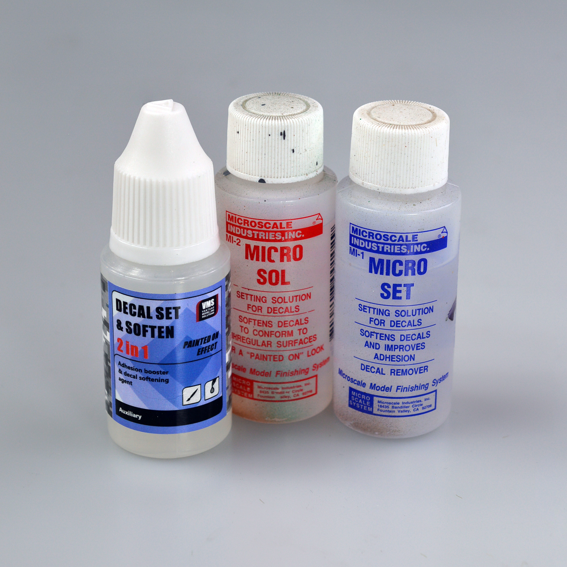 Microscale Micro Set + Micro Sol setting solution for decals/transfers dual  pack