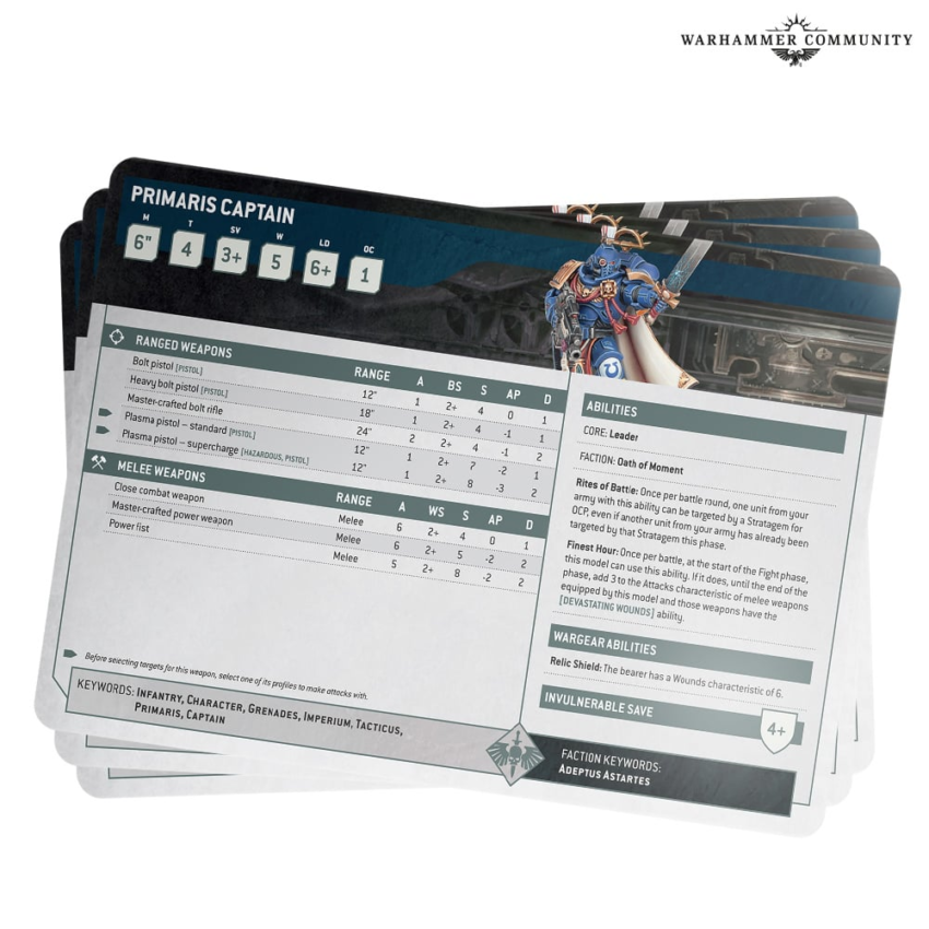 Warhammer 40k 10th Ed Preview Datasheets