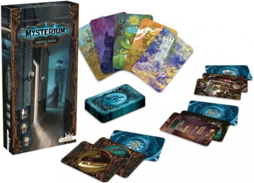 Mysterium Secrets & Lies Board Game EXPANSION - Unravel New Mysteries in the Beloved Cooperative Game! Fun Family Game for Kids & Adults, Ages 10+, 2-7 Players, 42 Minute Playtime, Made by Libellud