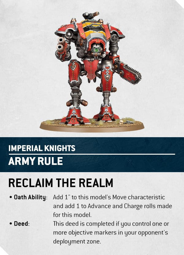 Knight Gallant joins my freeblades : r/ImperialKnights