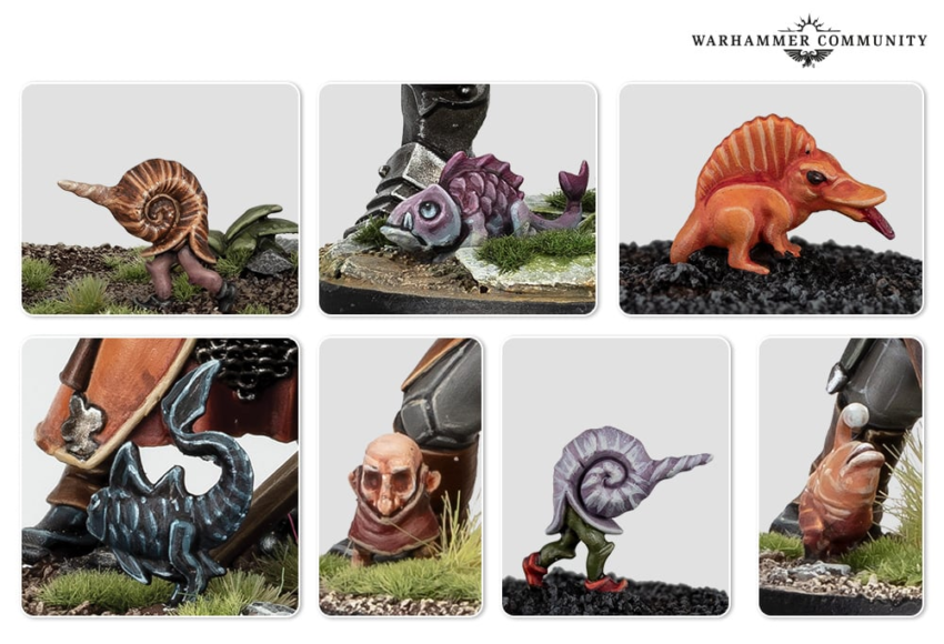 Warhammer Gargoylian &ndash; Mascotte Freeguild Corps Su Sprue, Cities Of Sigmar, Nuovo