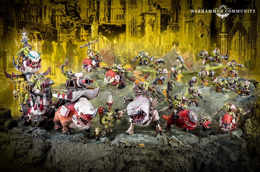 Warhammer 40k Orks : Da Red Gobbo's Surprise • Christmas Promo 2023 50-61