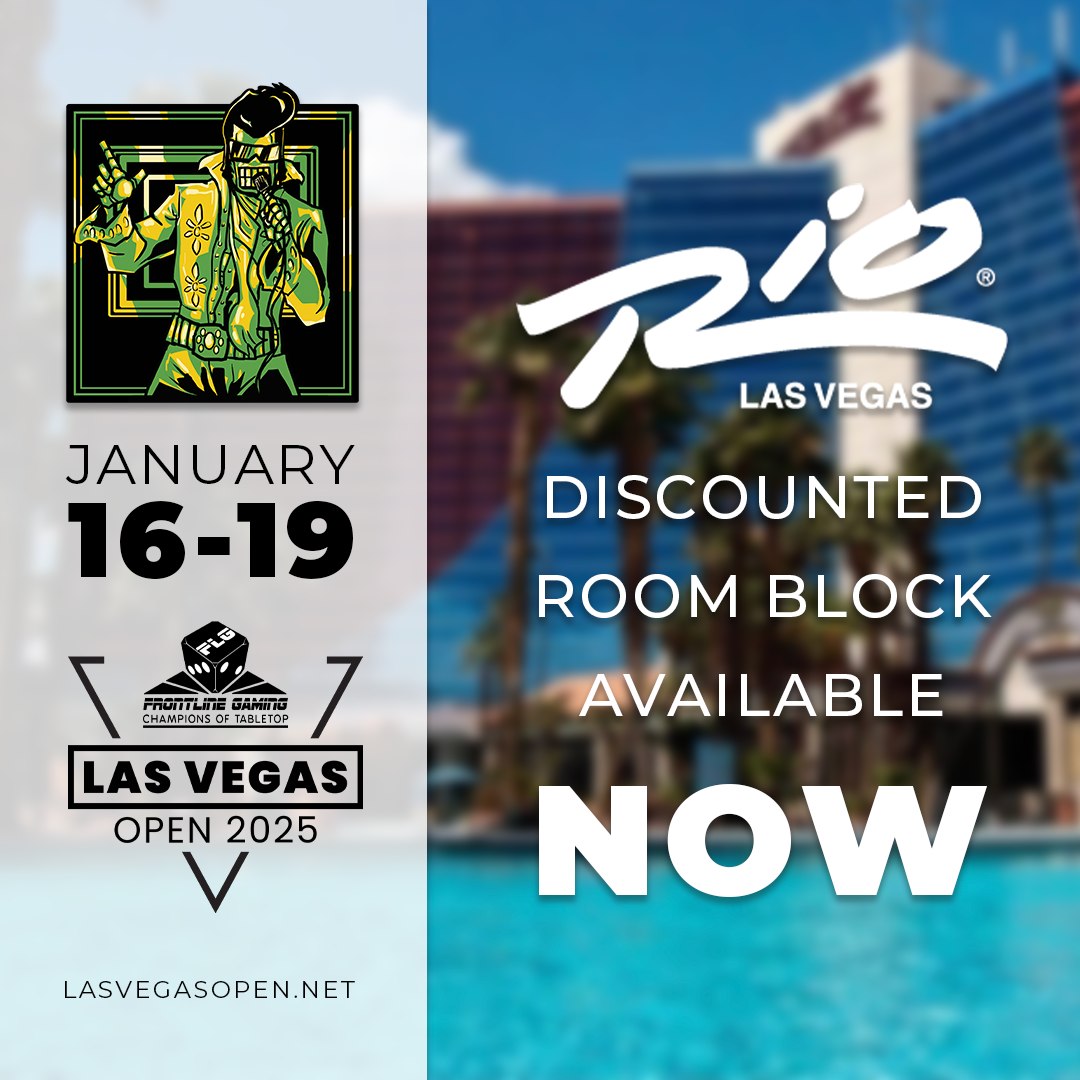 The LVO 2025 Room Block is Live!