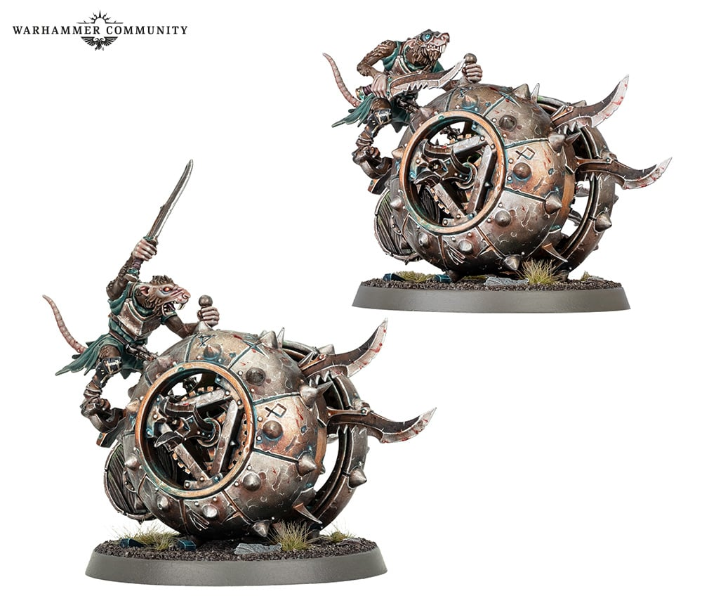 Warhammer Age Of Sigmar - Skaven Plague Furnace / Screaming Bell Frame Kit (Pezzi)