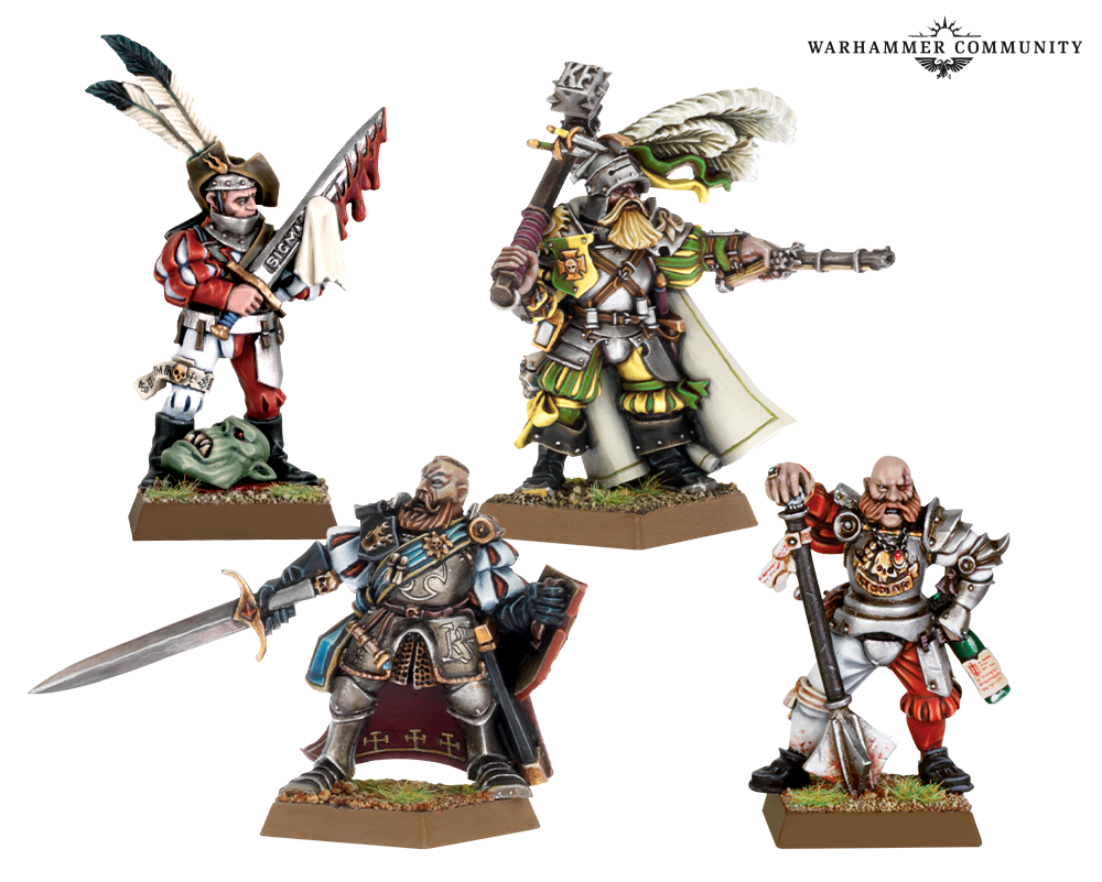 General On Imperial Griffon – Empire Of Man Miniature For Warhammer The Old World (New/Unpainted)