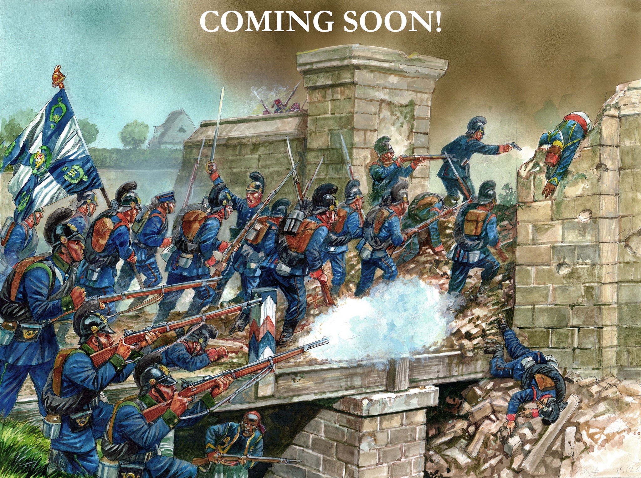 New Plastic Bavarians for the Franco-Prussian War - Frontline Gaming