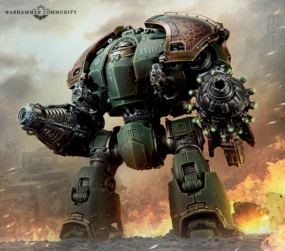 The Saturnine Dreadnought – A Massive New Behemoth for Horus Heresy -