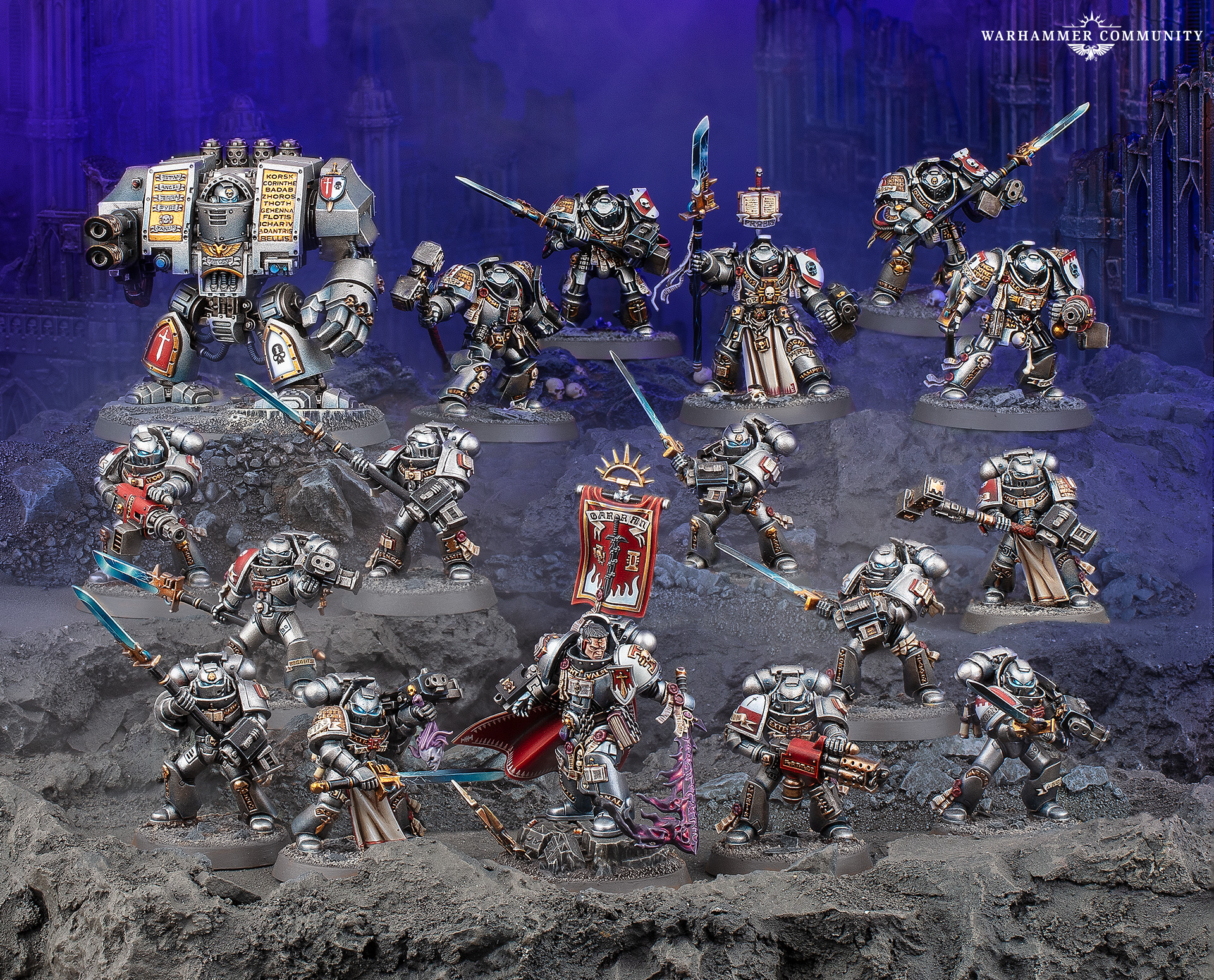 Grey Knights Descend in Combat Patrol: Crowe's Sanctifiers Bring