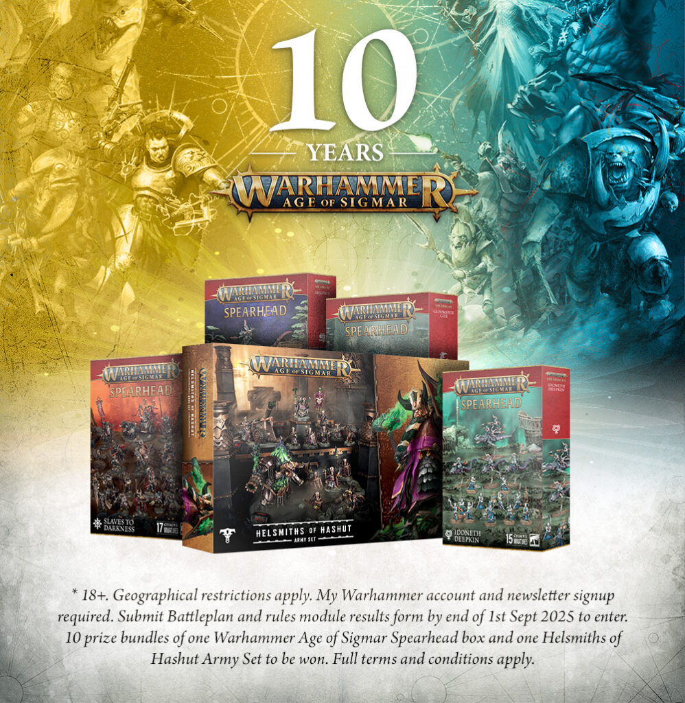 Celebrate 10 Years of Warhammer Age of Sigmar: Win a Helsmiths of