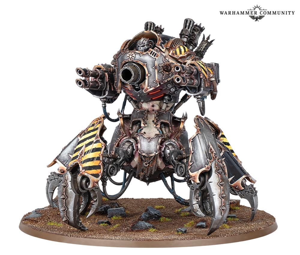 New Chaos Defiler Miniature Revealed Iron Warriors Unleash A Soul 
