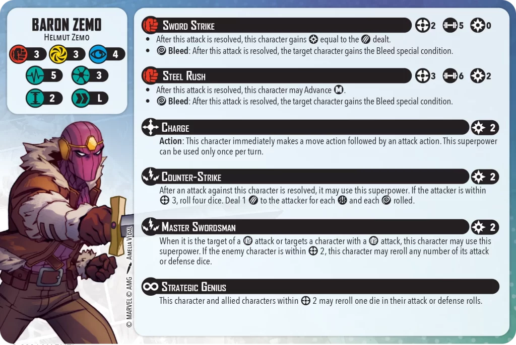 baron zemo Frontline Gaming