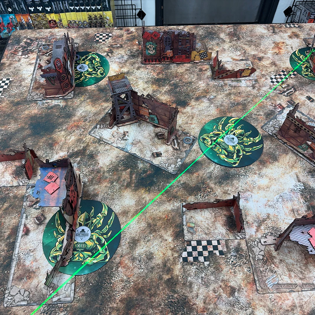 FLG Line Laser Ultra resolving a 40k Line of Sight dispute