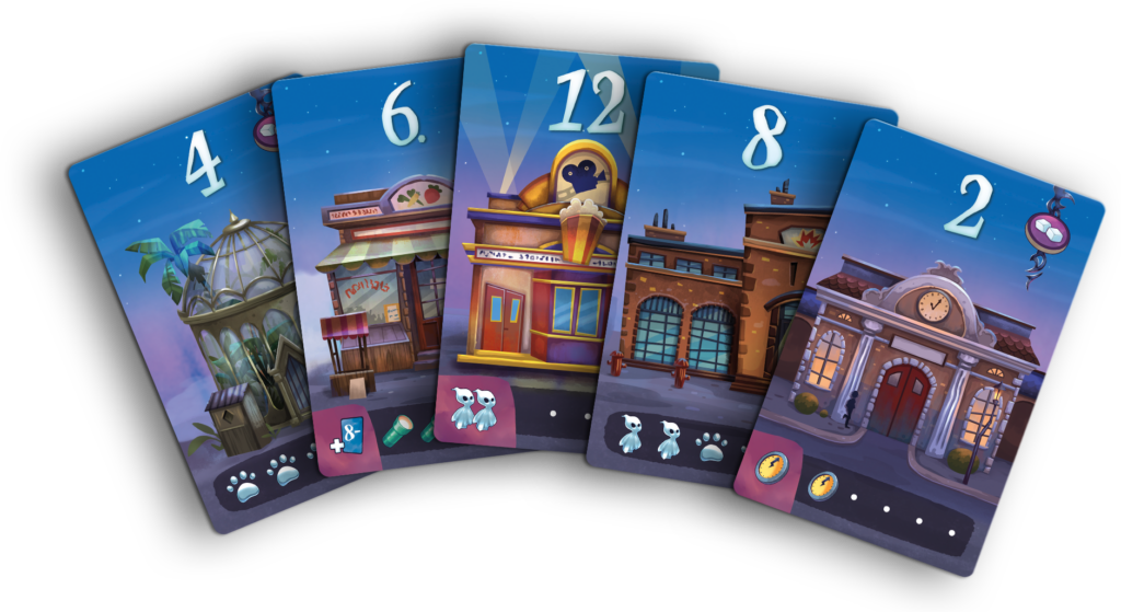 Spooky Tower cards