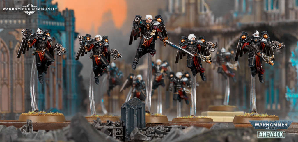 Adepta Sororitas jump troop