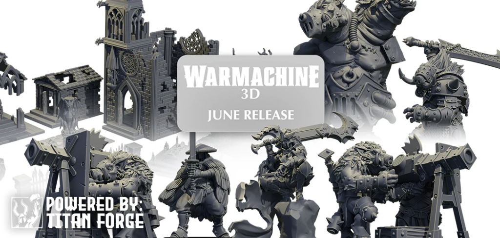 Warmachine  3d release june
