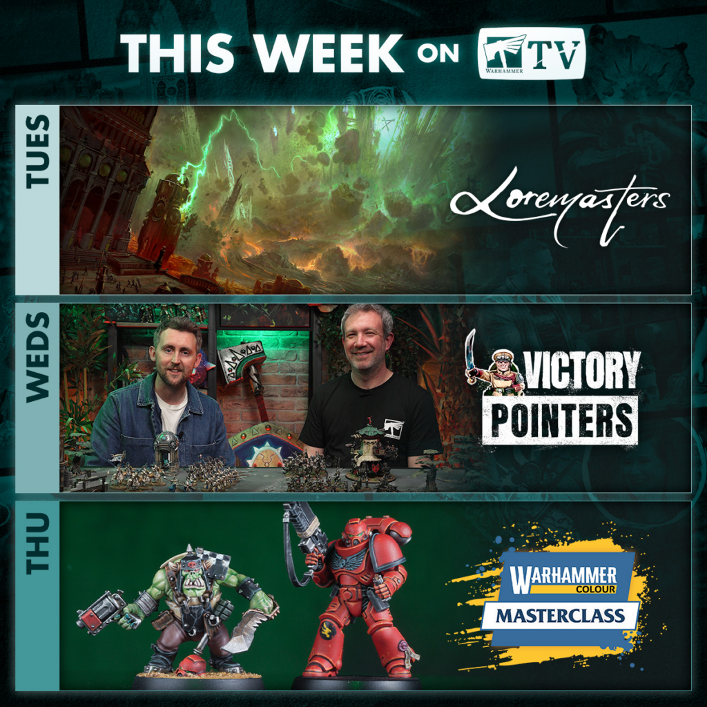 image Frontline Gaming Weekly schedule banner TuesdayLoremasters feature with dramatic fantasy artwork and logo text informative