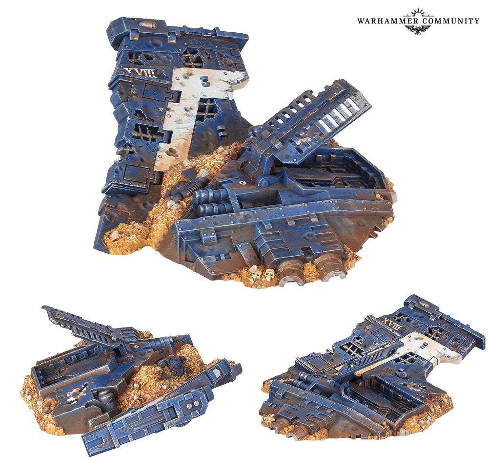 image Frontline Gaming crashed thunderhawk