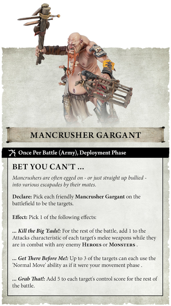Warhammer News mancrusher