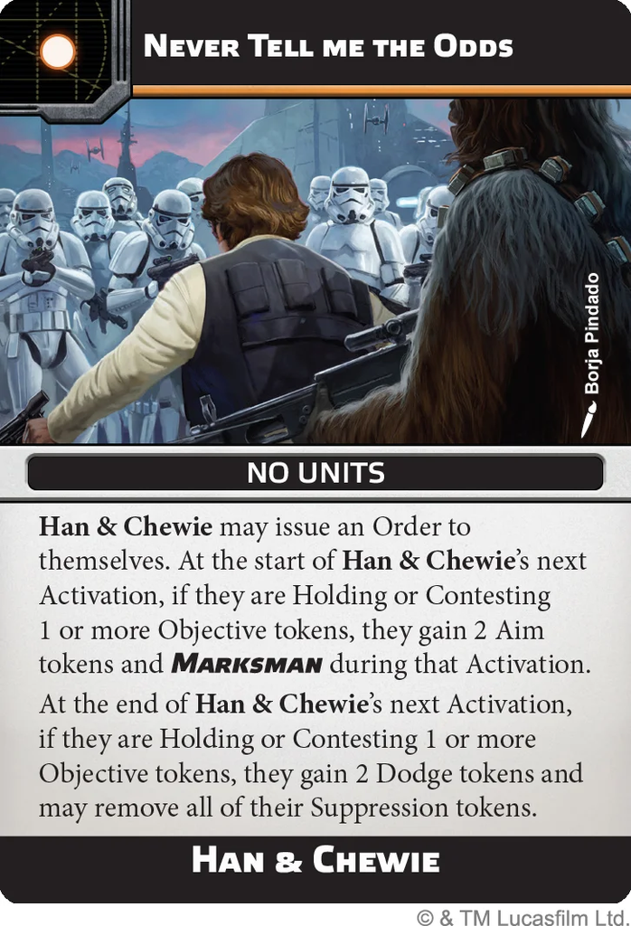 never tell me the odds