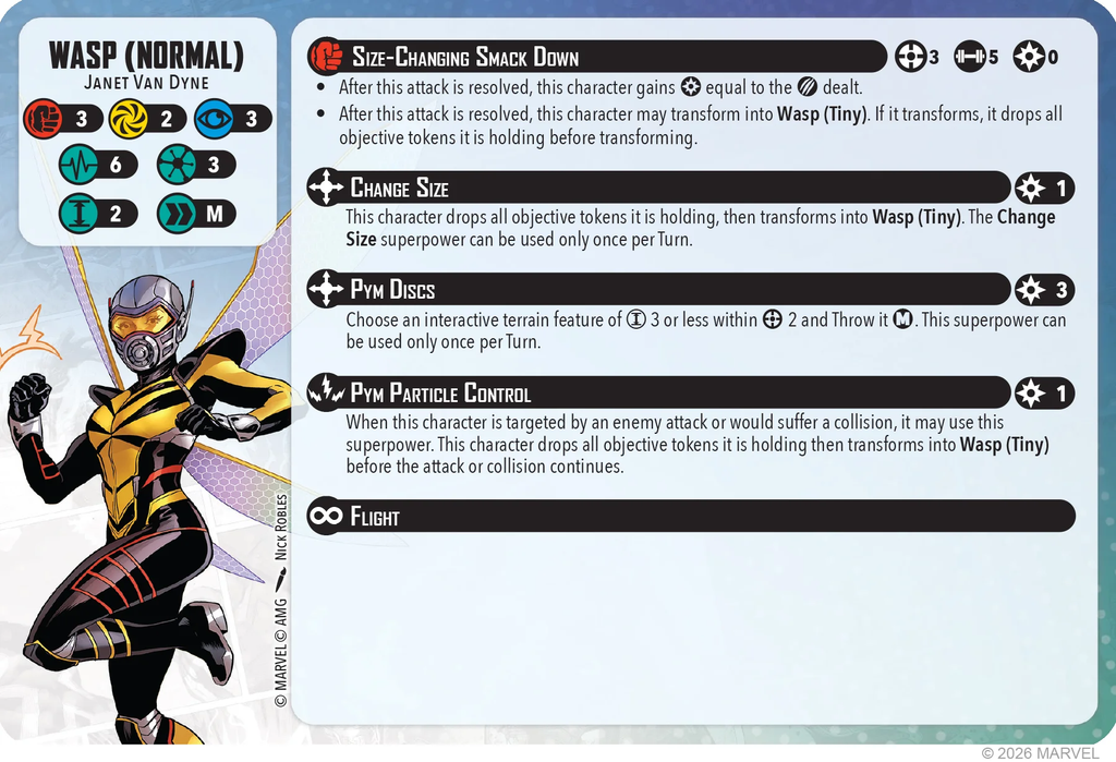 Ant man and wasp stats