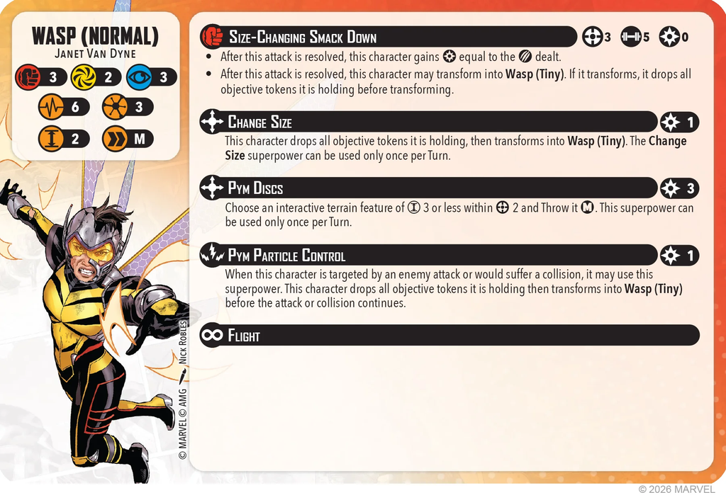 Ant man and wasp stats