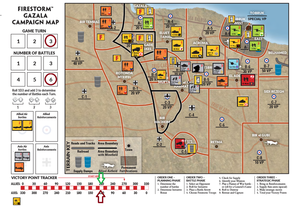 Firestorm Gazala map
