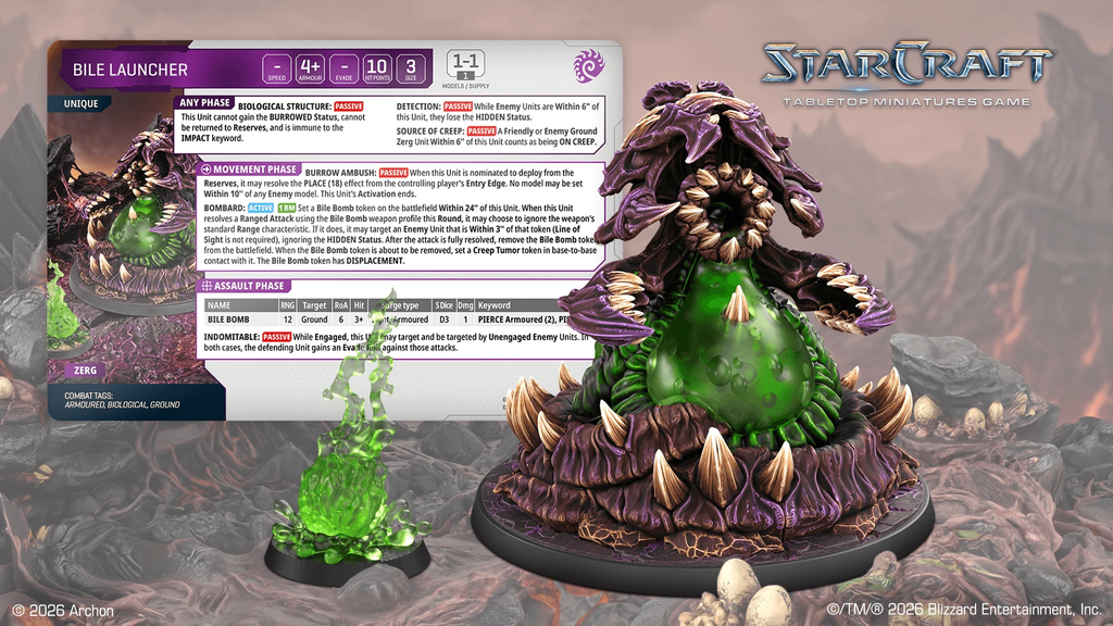 bile  launcher