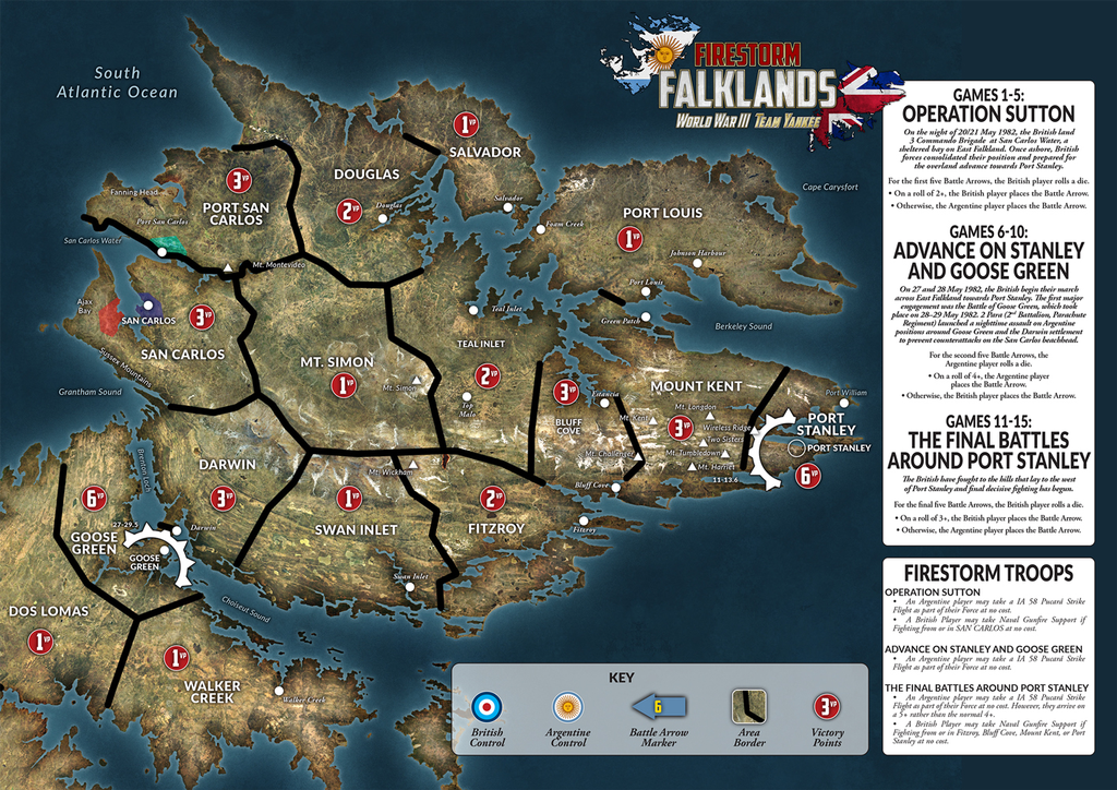 Firestorm Falkland Islands Campaign