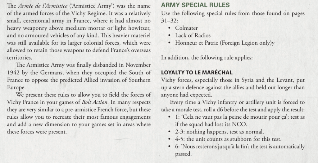 image Frontline Gaming Bolt Action Armies of France
